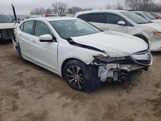 Salvage cars for sale from Copart Milwaukee, WI: 2015 Acura TLX