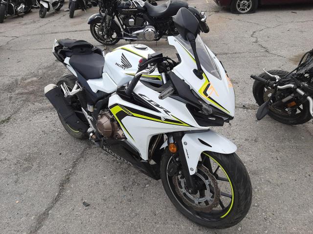 Salvage cars for sale from Copart Las Vegas, NV: 2021 Honda CBR500 RA