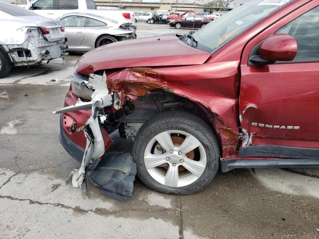 VIN: 1C4NJDEB4GD594230 Auction: COPART Lot: 38900362 Location: LA - NEW ORLEANS 1C4NJDEB4GD594230 JEEP COMPASS 2016 RED Photo 9