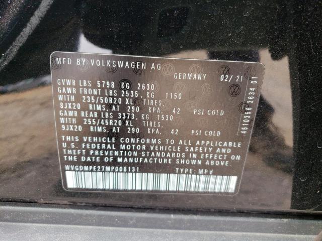 2021 VOLKSWAGEN ID.4 FIRST WVGDMPE27MP008131