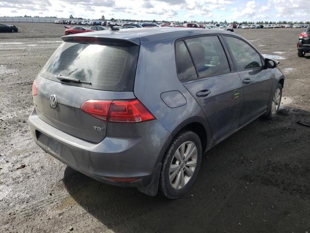 2015 VOLKSWAGEN GOLF TDI 3VW2A7AU3FM090487