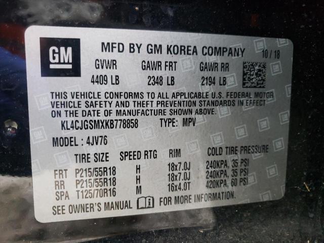 2019 BUICK ENCORE ESS KL4CJGSMXKB778858