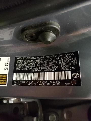 2021 TOYOTA COROLLA LE JTDEPMAE1MJ125057