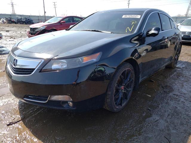2012 ACURA TL VIN: 19UUA9F75CA011616
