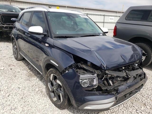 Salvage cars for sale from Copart Walton, KY: 2021 Hyundai Venue SEL