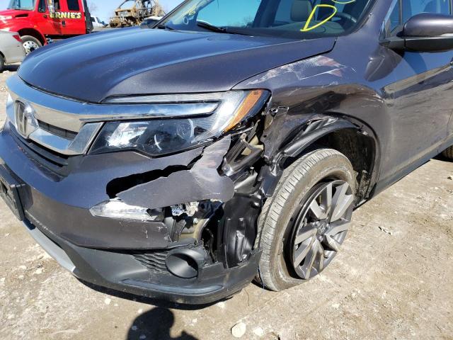 5FNYF6H51KB066811 Honda Pilot Exl 2019. Фото: 8