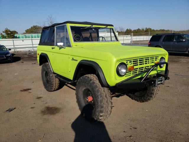 Ford Bronco salvage cars for sale: 1970 Ford Bronco