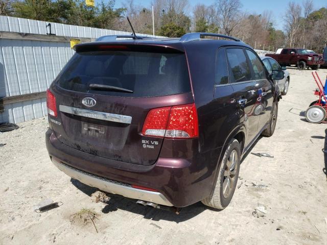 2011 Kia Sorento Sx VIN: 5XYKW4A21BG127013 Lot: 38709132