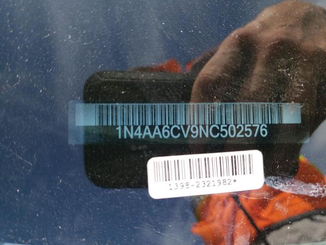 2022 NISSAN MAXIMA 1N4AA6CV9NC502576