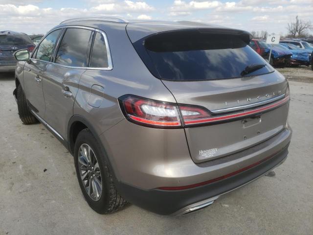 2020 LINCOLN NAUTILUS 2LMPJ6J95LBL34572
