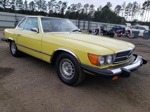 Salvage cars for sale at Harleyville, SC auction: 1975 Mercedes-Benz 450 SL