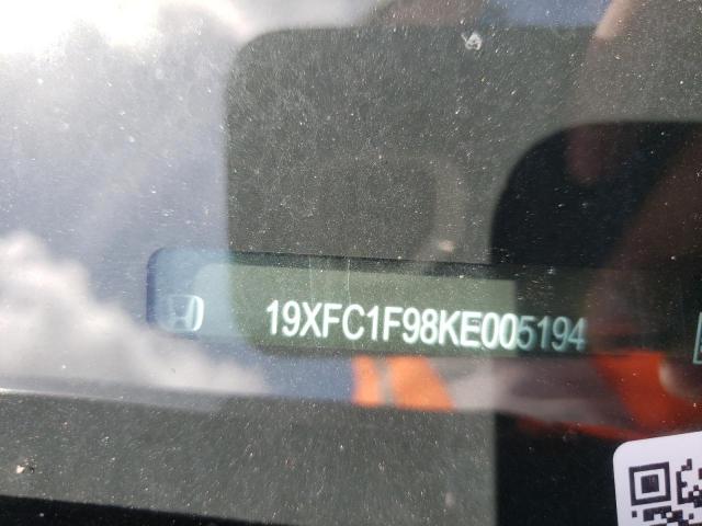 2019 HONDA CIVIC TOUR 19XFC1F98KE005194