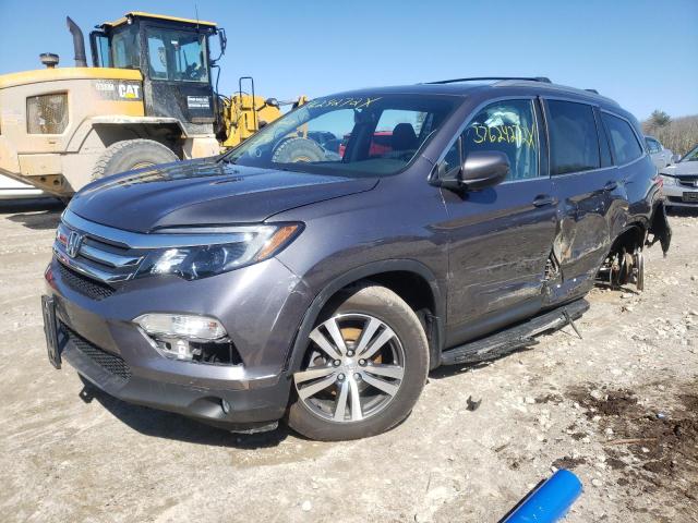 5FNYF6H58HB038075 Honda Pilot Exl 2017. Фото: 1