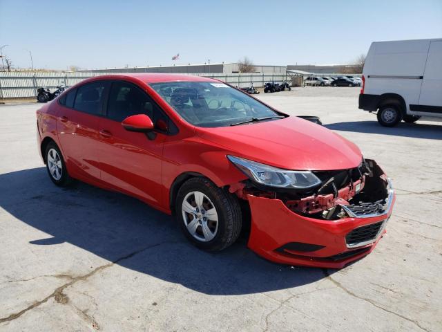 Salvage cars for sale from Copart Tulsa, OK: 2017 Chevrolet Cruze LS