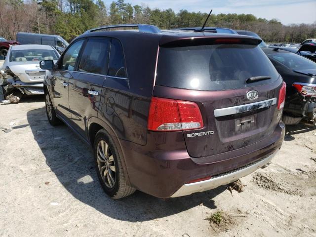 2011 Kia Sorento Sx VIN: 5XYKW4A21BG127013 Lot: 38709132