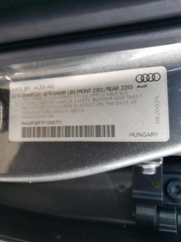 2015 AUDI A3 PRESTIG - WAUKFGFF7F1006731