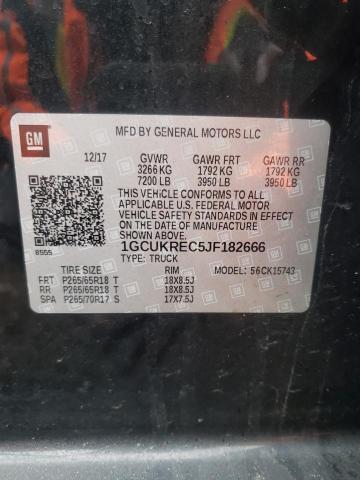 2018 CHEVROLET SILVRDO LT 1GCUKREC5JF182666