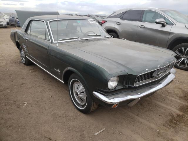 Salvage cars for sale at Brighton, CO auction: 1966 Ford Mustang