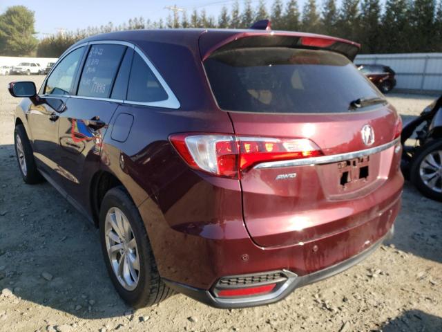 2018 ACURA RDX TECHNO 5J8TB4H54JL019361