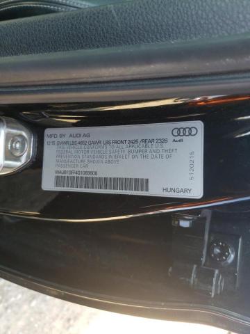 2016 AUDI S3 PREMIUM WAUB1GFF4G1069608