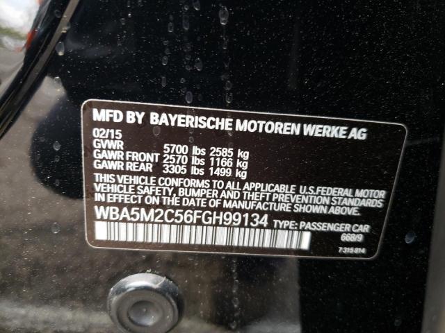 2015 BMW 535 IGT WBA5M2C56FGH99134