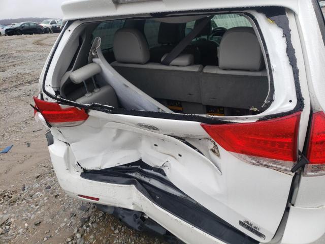 5TDYK3DC7CS236147 Toyota Sienna Xle 2012. Фото: 8