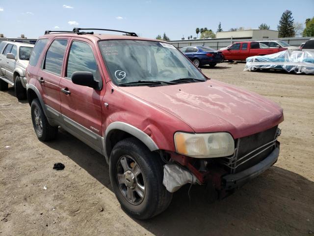 Salvage cars for sale from Copart Bakersfield, CA: 2001 Ford Escape XLT