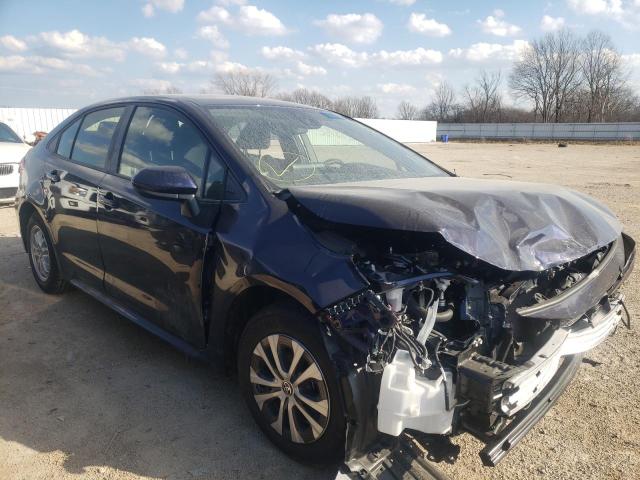 Salvage cars for sale from Copart Milwaukee, WI: 2022 Toyota Corolla LE