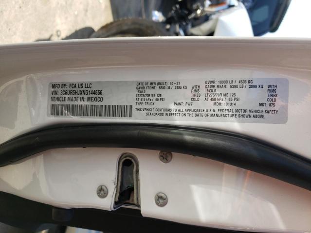 2022 RAM 2500 TRADE 3C6UR5HJXNG144666