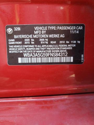 WBA3A5G59FNS84312 Bmw 328 I 2015. Фото: 9