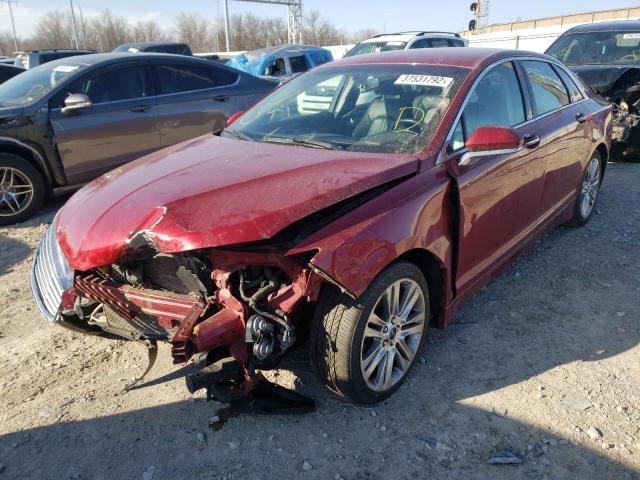 3LN6L2GK4ER820167 Lincoln Mkz 2014. Фото: 1