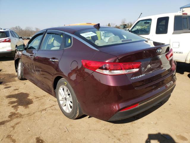 2016 KIA OPTIMA LX 5XXGT4L34GG003463