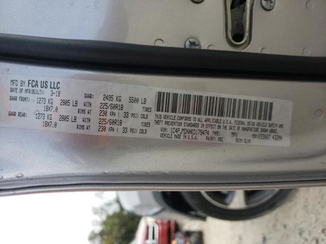 1C4PJMDNXKD179474 Jeep Cherokee L 2019. Фото: 9