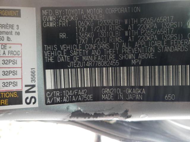 JTEZU14R778082455 Toyota 4Runner Sr 2007. Фото: 9