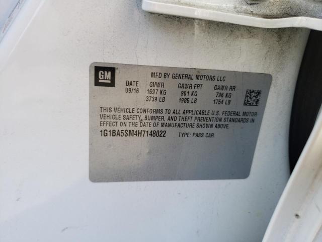 2017 CHEVROLET CRUZE L 1G1BA5SM4H7148022