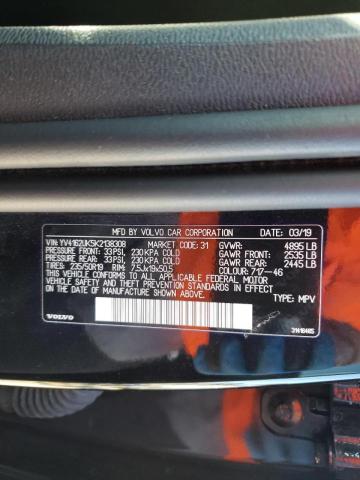 2019 VOLVO XC40 T5 MO YV4162UK5K2138308