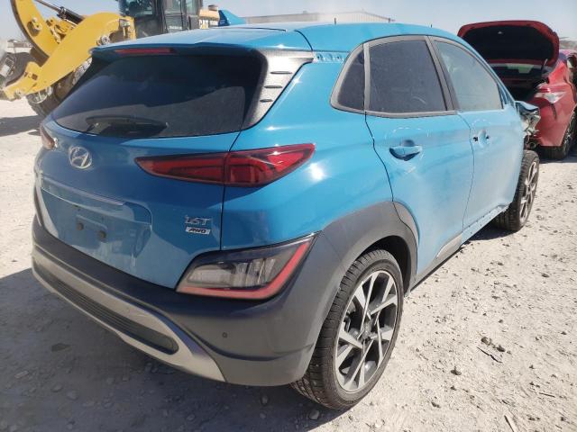 2022 HYUNDAI KONA LIMIT KM8K5CA33NU792256