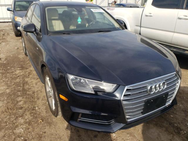 Salvage cars for sale from Copart Finksburg, MD: 2018 Audi A4 Premium