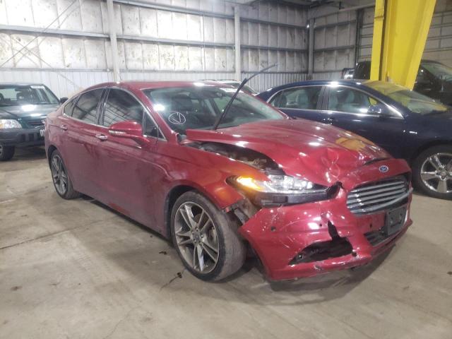 Salvage cars for sale from Copart Woodburn, OR: 2013 Ford Fusion Titanium