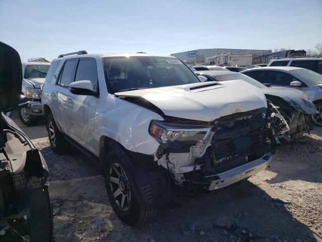 Salvage cars for sale at Tulsa, OK auction: 2021 Toyota 4runner SR