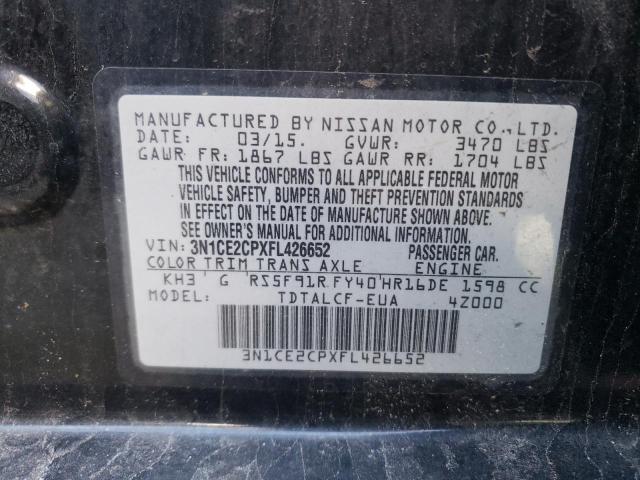 2015 NISSAN VERSA NOTE 3N1CE2CPXFL426652