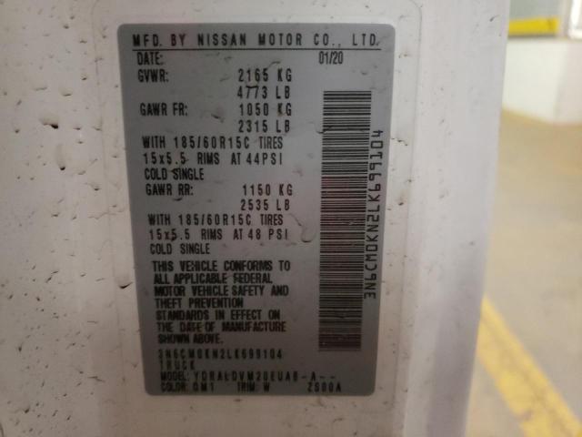 3N6CM0KN2LK699104 Nissan Nv200 2.5S 2020. Фото: 9