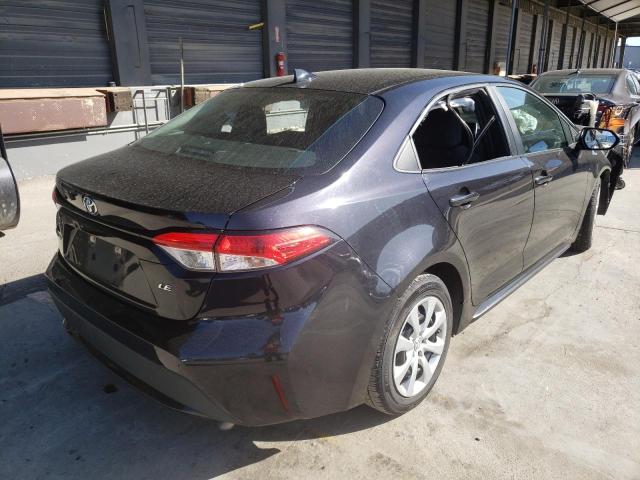 2020 TOYOTA COROLLA LE 5YFEPRAE0LP063951