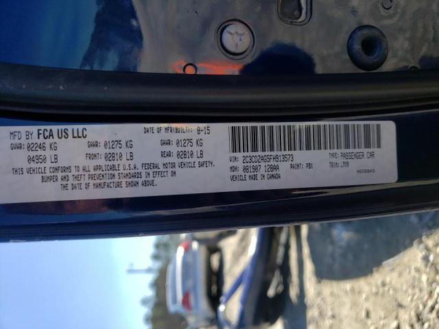 2C3CDZAG5FH913573 Dodge Challenger 2015. Фото: 9
