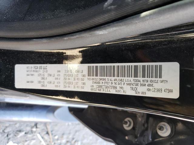 2019 RAM 1500 TRADE 1C6RRECT6KN737894