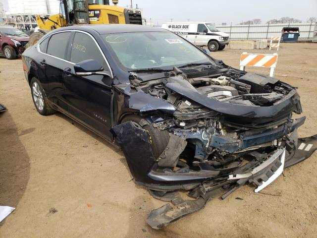Salvage cars for sale from Copart Chicago Heights, IL: 2017 Chevrolet Impala LT