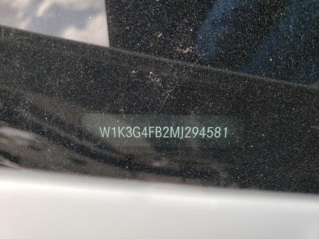 Auction sale of the 2021 MERCEDES BENZ A CLASS , vin: W1K3G4FB2MJ294581, lot number: 39270422