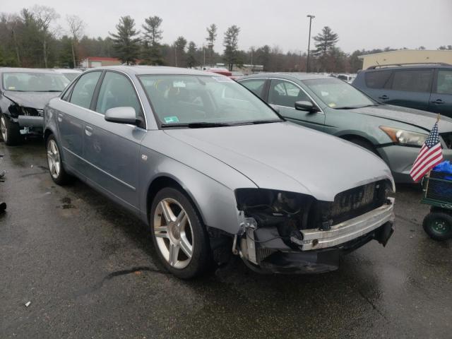 Salvage cars for sale from Copart Exeter, RI: 2007 Audi A4 2.0T Quattro