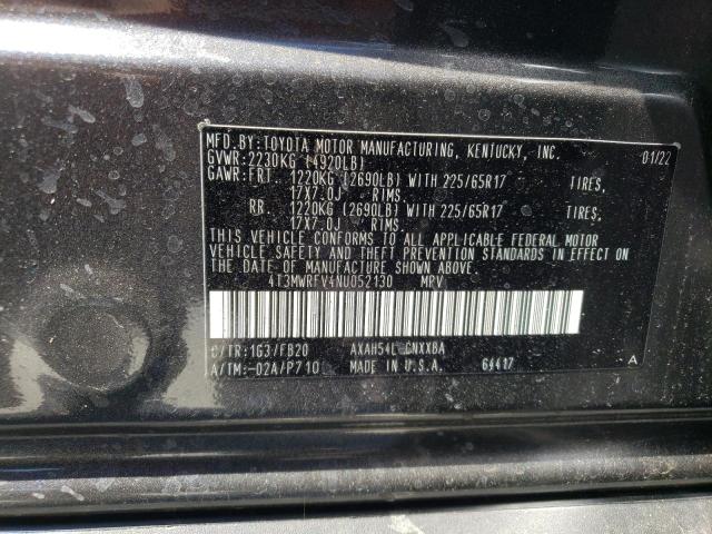 2022 TOYOTA RAV4 HYBRI 4T3MWRFV4NU052130