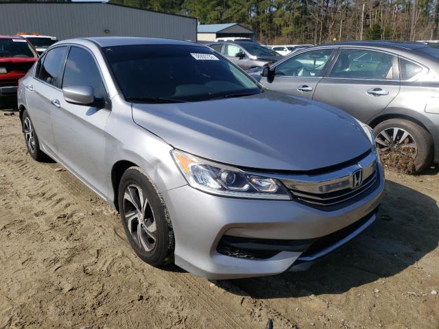 Salvage cars for sale from Copart Seaford, DE: 2016 Honda Accord LX